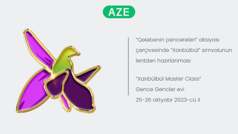 Gənclərə tikiş və toxuculuq üzrə master-klas təşkil olunacaq