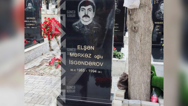 Şəhid Elşən İsgəndərovun mövlududur