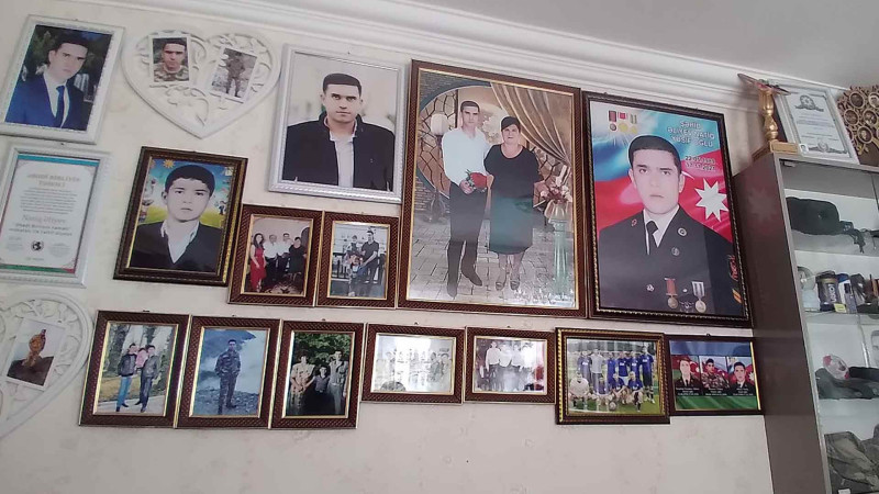 ADAU əməkdaşları şəhid Natiq Əliyevin ailəsinə baş çəkiblər