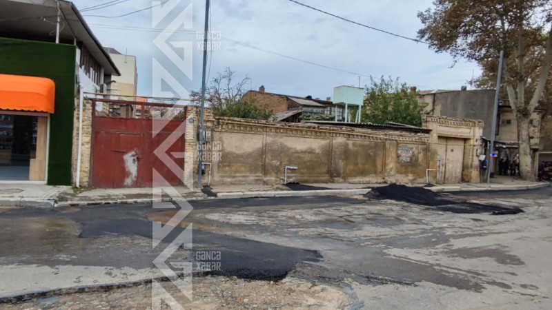 Şəhərin bir sıra küçələri təmir olunur