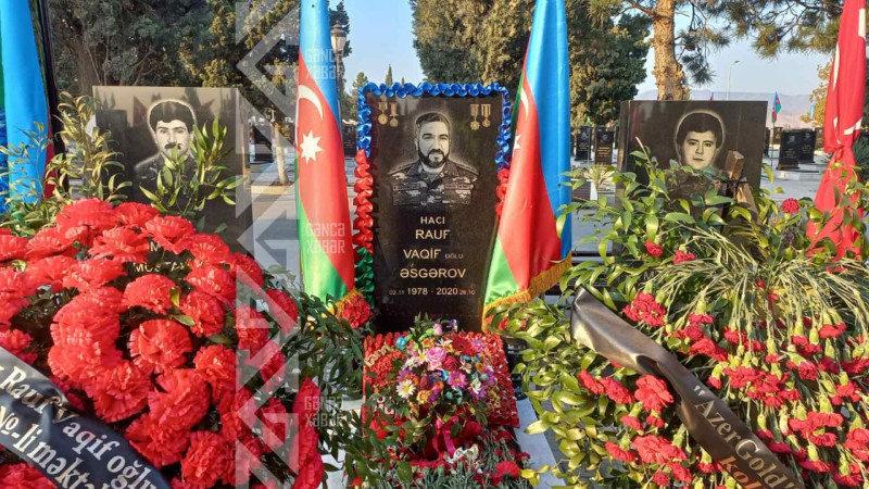 Şəhid Rauf Əsgərovun mövlududur