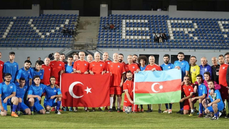 ADAU və Ege Universitetinin tələbələri arasında futbol oyunu keçirilib