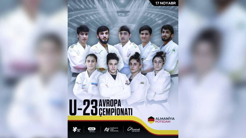 Cüdoçumuz Avropa çempionatına qatılıb