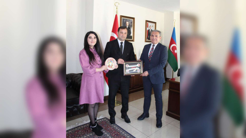 Gənclər Evinin nümayəndələri Türkiyənin Gəncədəki Baş konsulu ilə görüşüblər