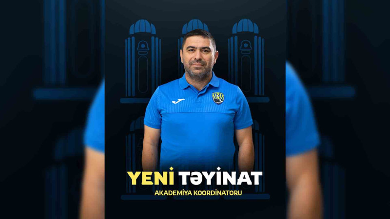 Futbol Akademiyasına yeni koordinator təyin edilib
