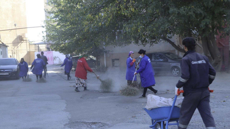 Bir sıra ərazilərdə təmizlik işləri görülüb