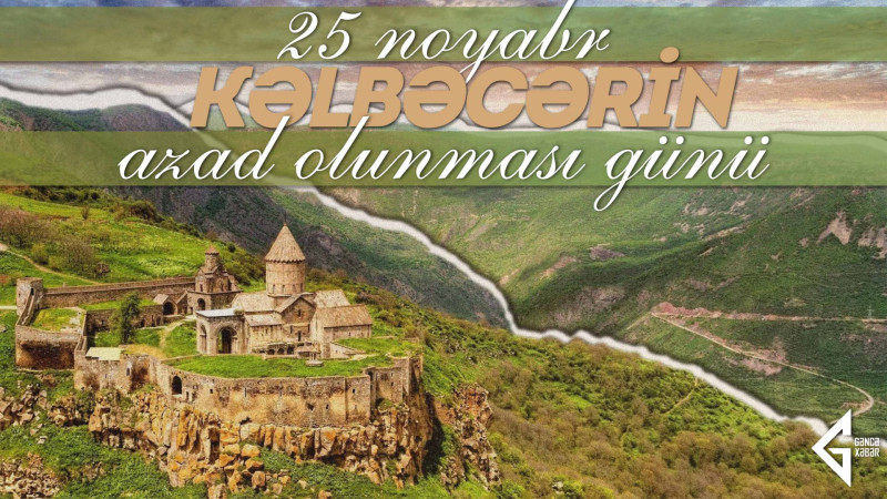 Bu gün Kəlbəcərin azad edilməsindən 3 il ötür