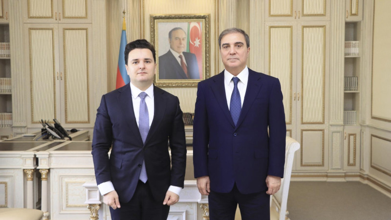 Şəhər başçısı Ramil Qasımov ilə görüşüb