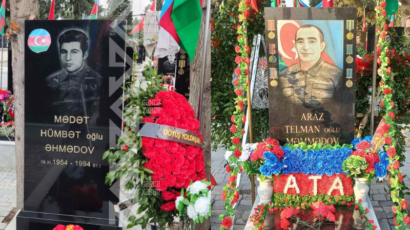 Şəhid Araz Məmmədov və Mədət Əhmədovun mövlududur