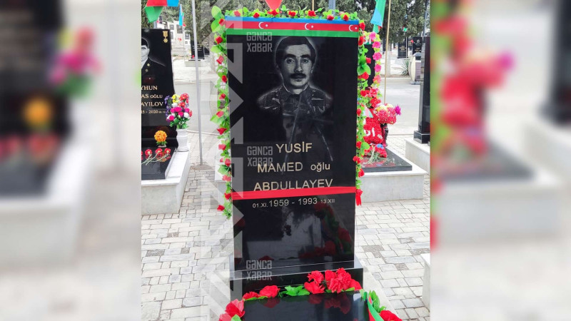 Şəhid Yusif Abdullayevin mövlududur