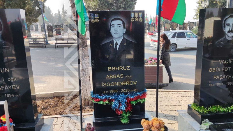 Şəhid Bəhruz İsgəndərovun mövlududur