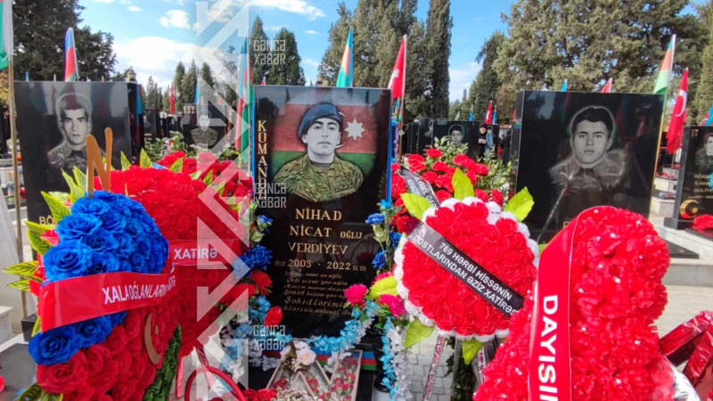 Şəhid Nihad Verdiyevin mövlududur