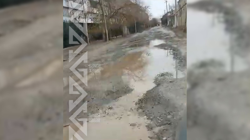 Şəhərin daha iki küçəsində avtomobil yolunun təmirə ehtiyacı var