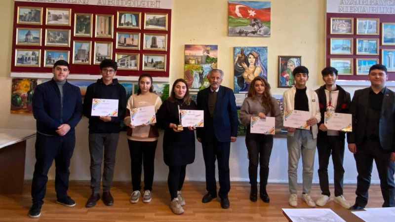 ADAU-da “Golden Brush” adlı müsabiqə təşkil olunub