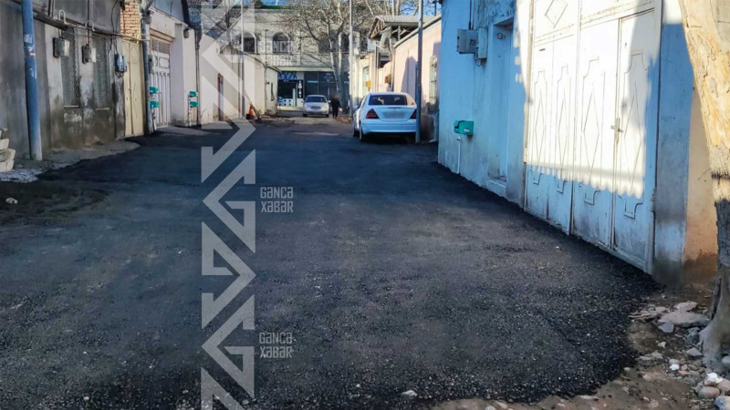 Küçə və prospektlərdə təmir işləri davam edir