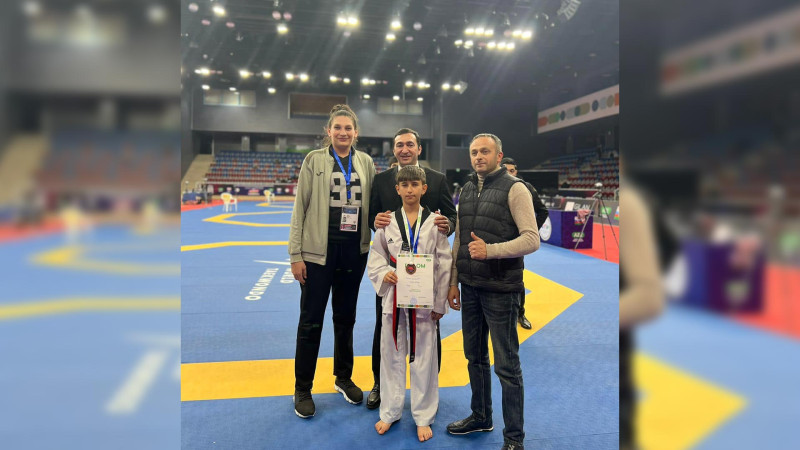 Qadın taekvondoçumuz gümüş medala layiq görülüb