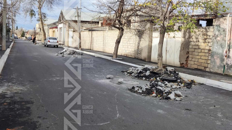 Şəhərin bir neçə küçəsində lüklər təmir olunub