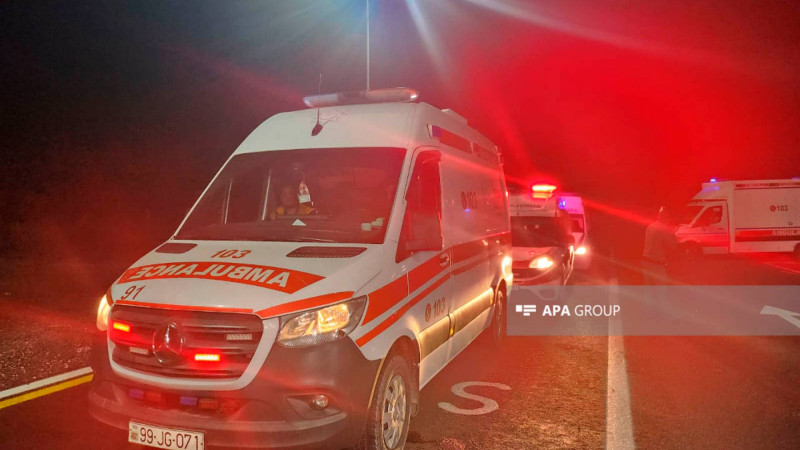 RAF ilə motosiklet toqquşub: xəsarət alan var