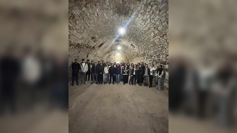 GDU-nun tələbələri “Yeraltı şəhər”də olublar