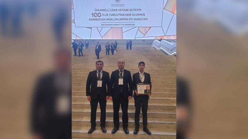 ATU-nun tələbəsi “Heydər Əliyev adına təqaüd”ə layiq görülüb