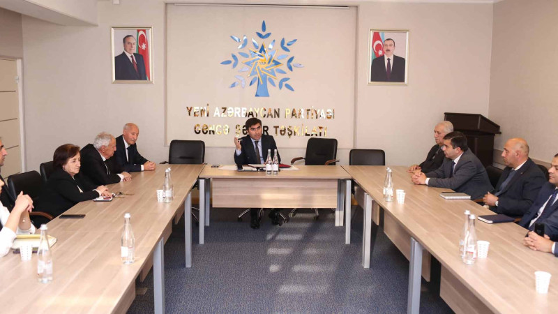 Yeni Azərbaycan Partiyası Seçki Qərargahının ilk iclası keçirilib