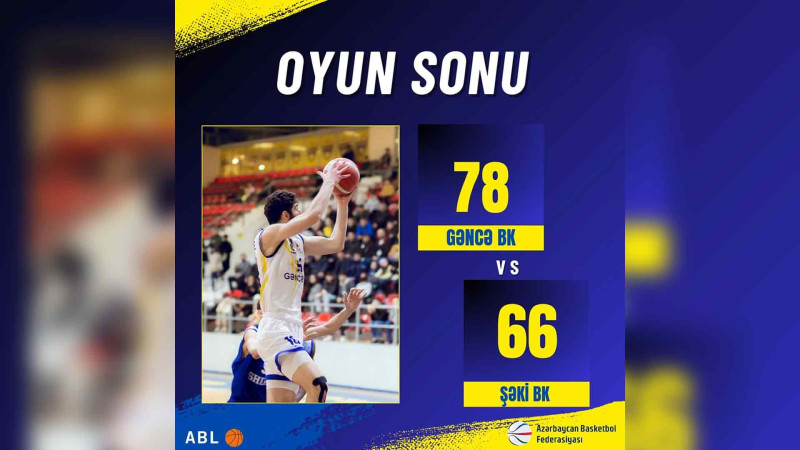 Basketbolçularımız azarkeşlərini sevindiriblər