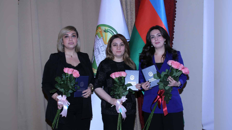 ADAU-nun üç əməkdaşı elmi ada layiq görülüb