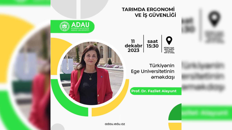 Türkiyədən dəvət olunan professor seminar keçirəcək