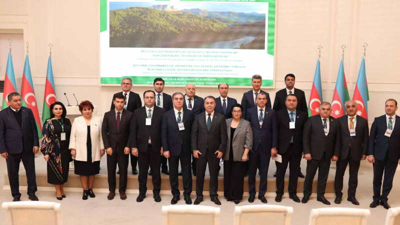 Ekologiya mövzusunda beynəlxalq elmi-praktik konfrans baş tutub