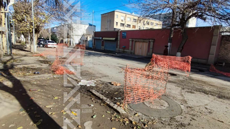 Şəhərin üç küçəsində lüklər təmir edilib