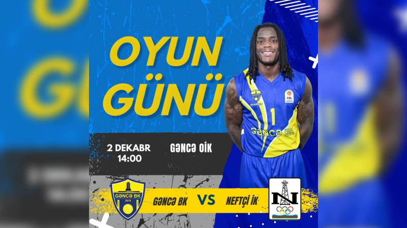 “Neftçi” BK “sarı-göylər”in qonağı olacaq