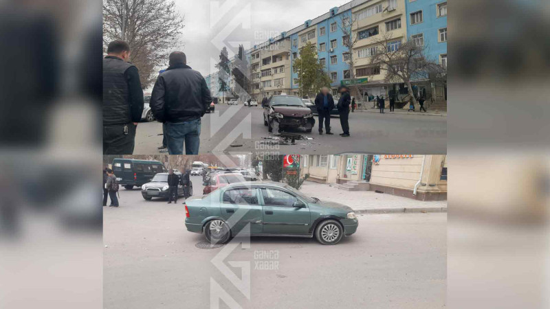 Məmməd Xələfov küçəsində qəza baş verib