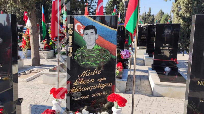 Şəhid Nadir Abbasquliyevin mövlududur