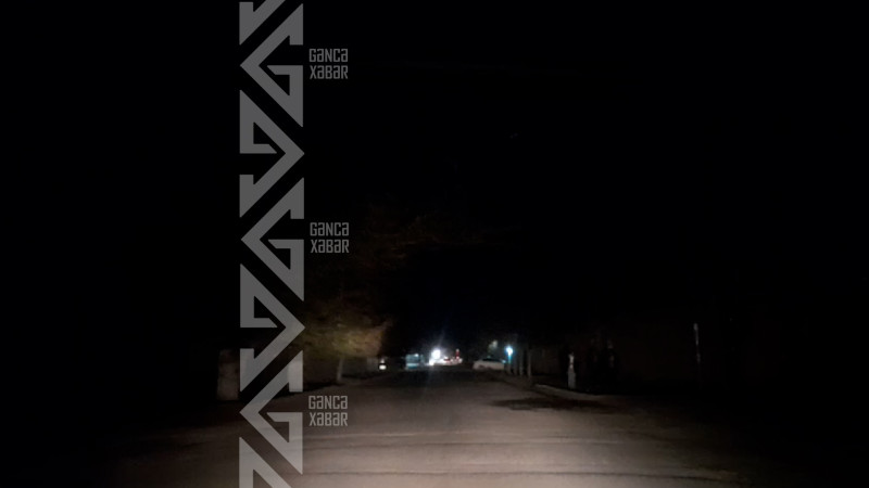 Şəhərin daha bir küçəsini qaranlıq bürüyüb