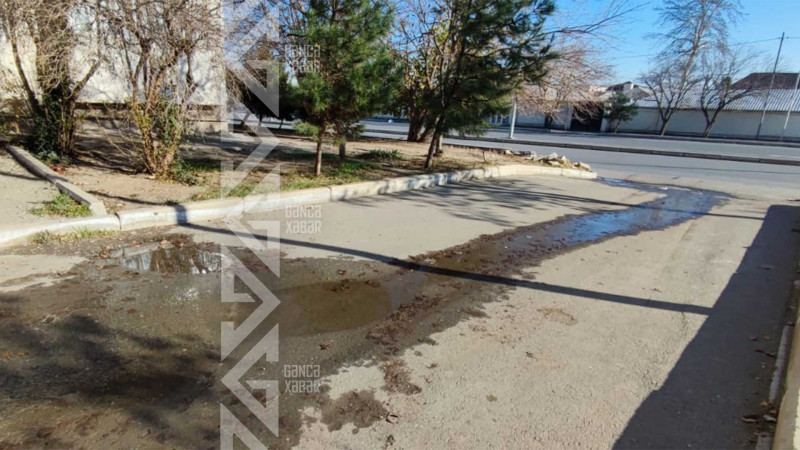 Daha bir məhəllədə kommunal qəza baş verib