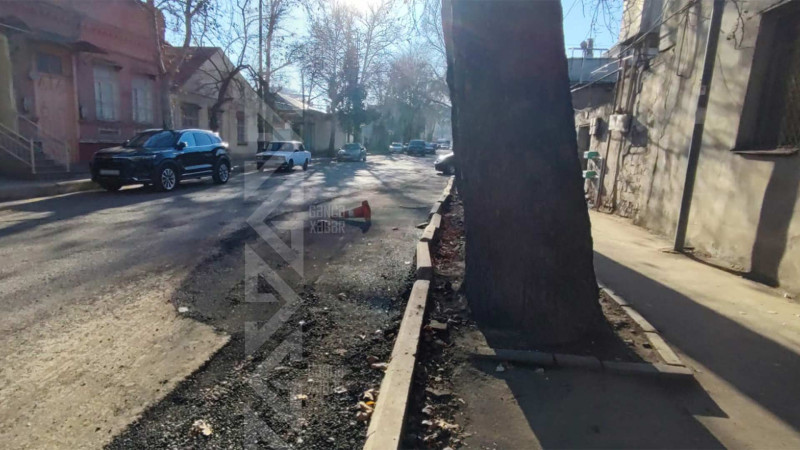 Atatürk prospektindəki maneə aradan qaldırılıb