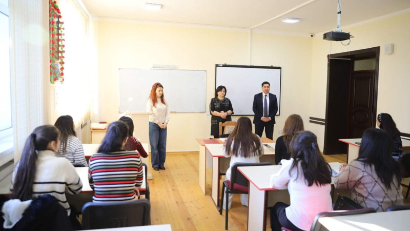 GDU-nun tələbələri ilə görüş keçirilib