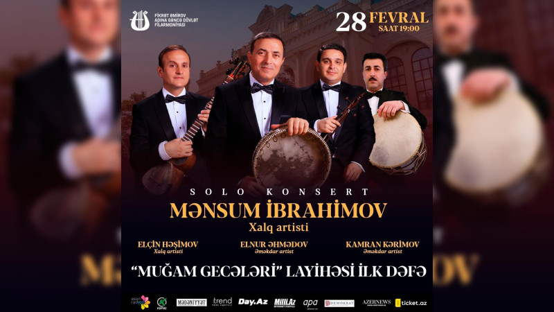 Şəhərimizdə ilk dəfə “Muğam gecələri” layihəsi keçiriləcək