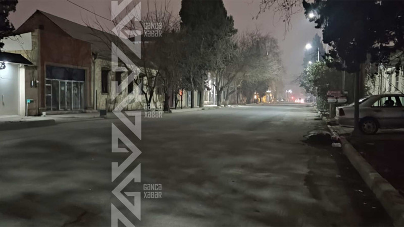 Şəhərin üç ərazisi qaranlıqda qalıb