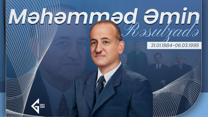 Bu gün Azərbaycanın dövlət xadimi Məhəmməd Əmin Rəsulzadənin doğum günüdür