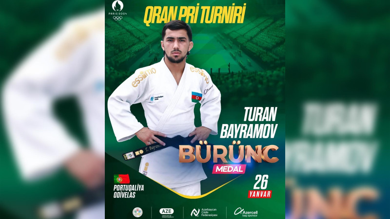 Cüdoçumuz Qran Pri turnirində bürünc medal qazanıb
