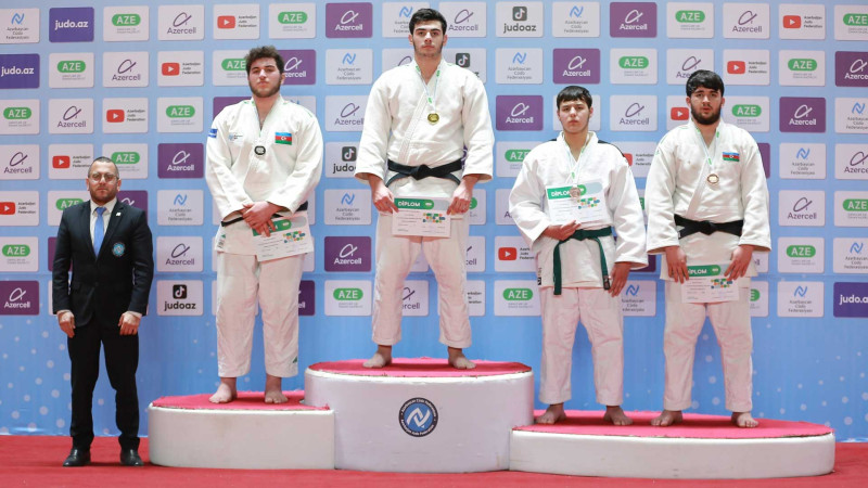 Azərbaycan birinciliyində gənc cüdoçularımız medal qazanıblar
