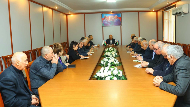 Azərbaycan Texnologiya Universitetində iclas təşkil olunub