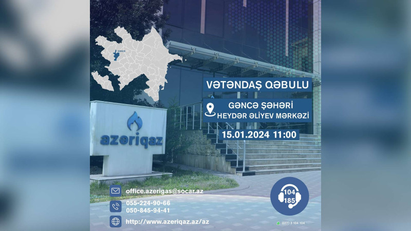 “Azəriqaz” nümayəndələri sakinlərlə görüşəcəklər