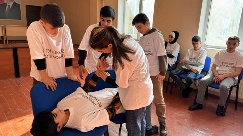 Təhlükəsiz Böyük Qayıdış layihəsinin üçüncü təlimi keçirilib