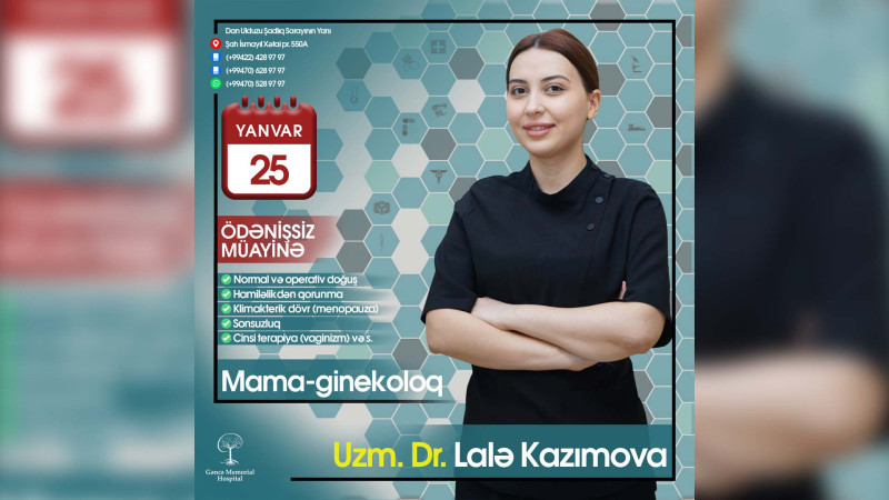 Memorial Hospitalda pulsuz pasiyent qəbulu keçiriləcək