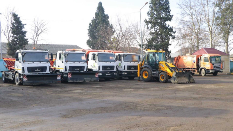 MKTİB-nin maşın və mexanizmləri tam hazır vəziyyətə gətirilib