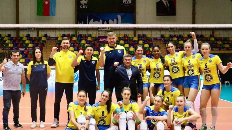 Voleybol klubumuz paytaxtdan qələbə ilə dönüb
