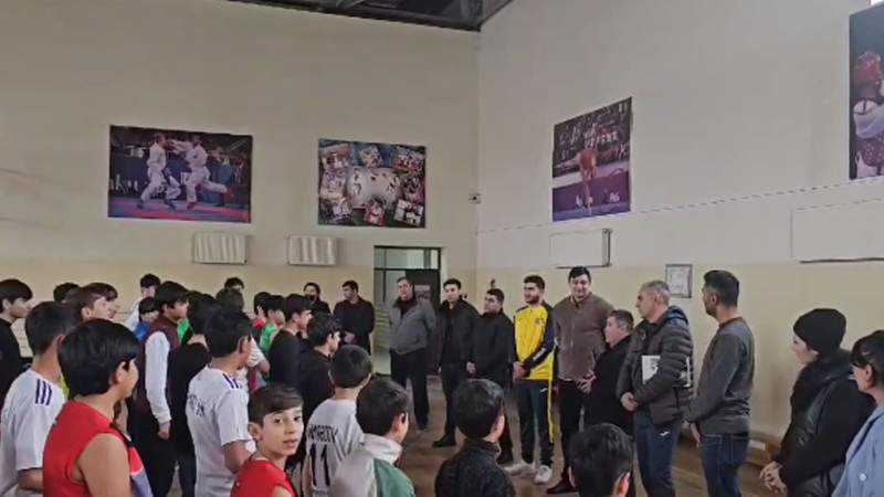 Voleybol mütəxəssisi seleksiya xarakterli məşq keçirib