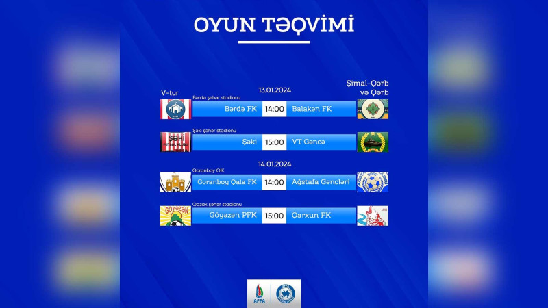 “VT Gəncə” “Şəki”nin qonağı olacaq